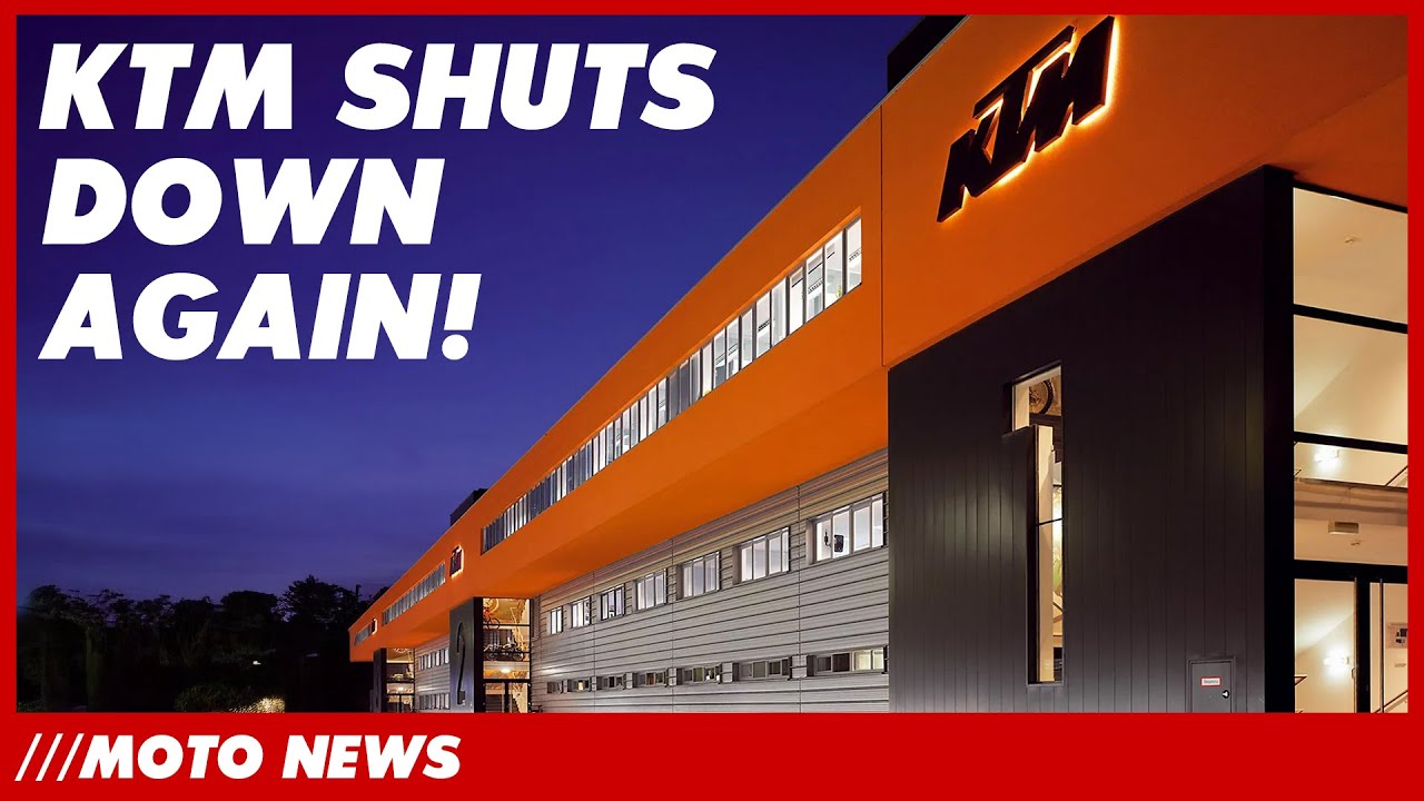 Moto News: KTM Factory Closes Again, New Indian Elites & More!