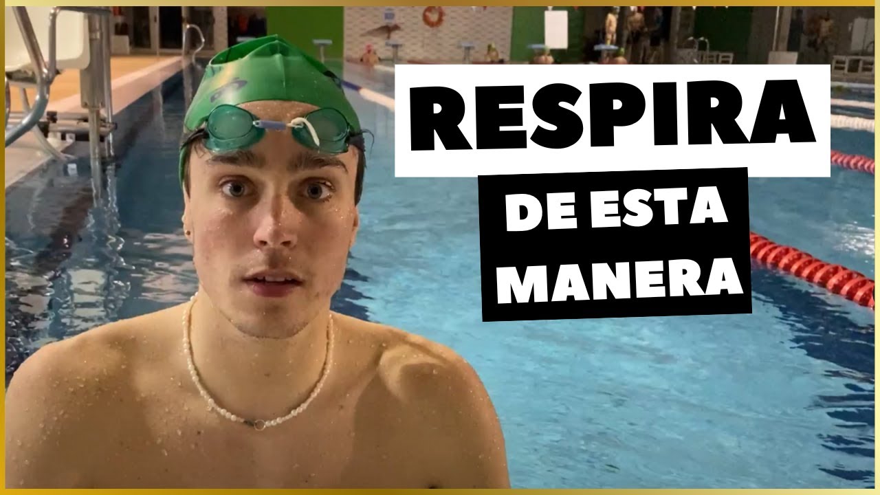 RESPIRA DE ESTA FORMA y NADARAS CON MENOS ESFUERZO!