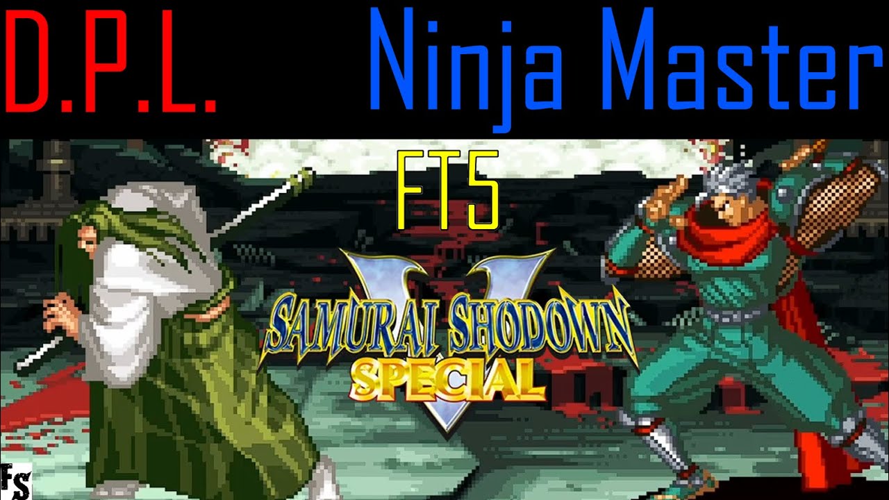 Samurai Shodown V Special - D.P.L. [Ukyo/Basara] vs Ninja Master [Galford] (Fightcade FT5)