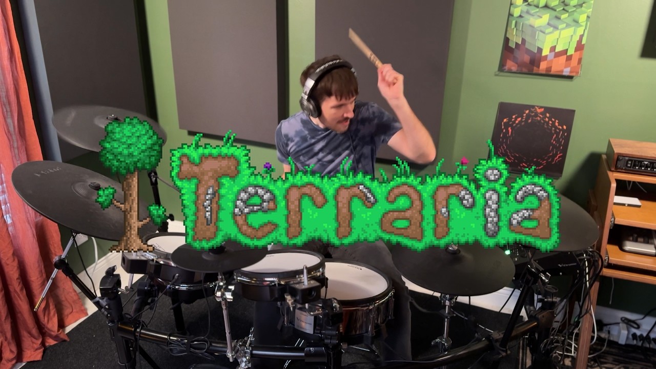 Terraria - Mushrooms (Drum Cover)