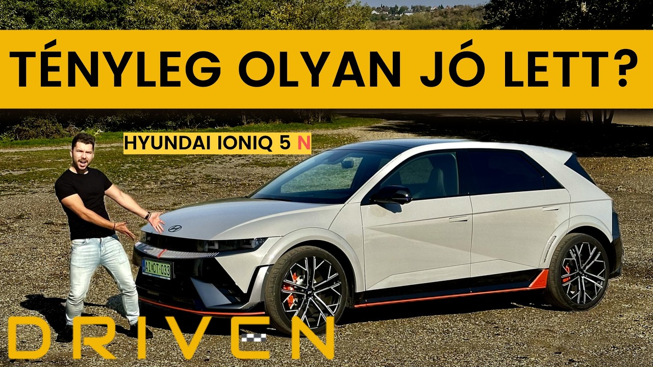 Hyundai Ioniq 5 N! Jobb mint egy rendes sportautó? DRIVEN Teszt