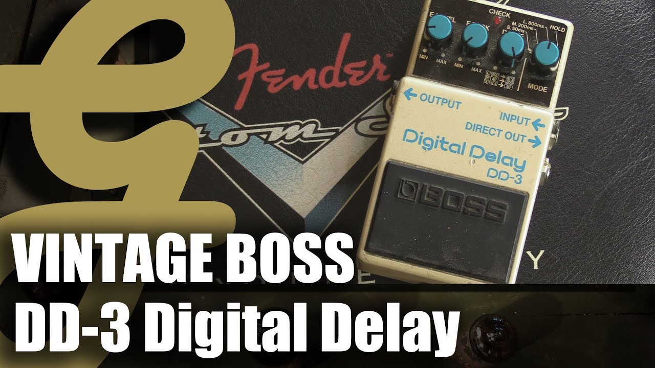 Vintage Boss DD-3 Digital Delay