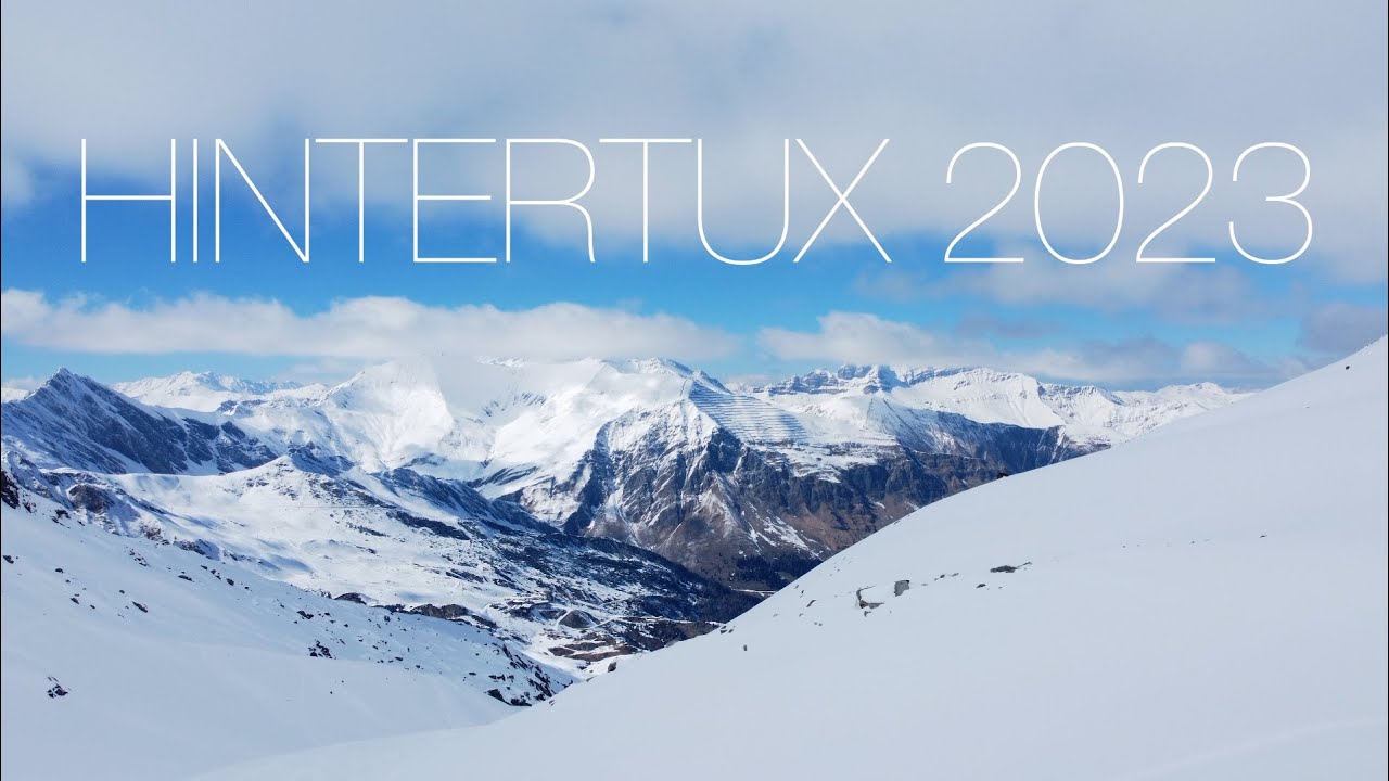 Freeride Snowboarding in April | Hintertux Glacier | 4K