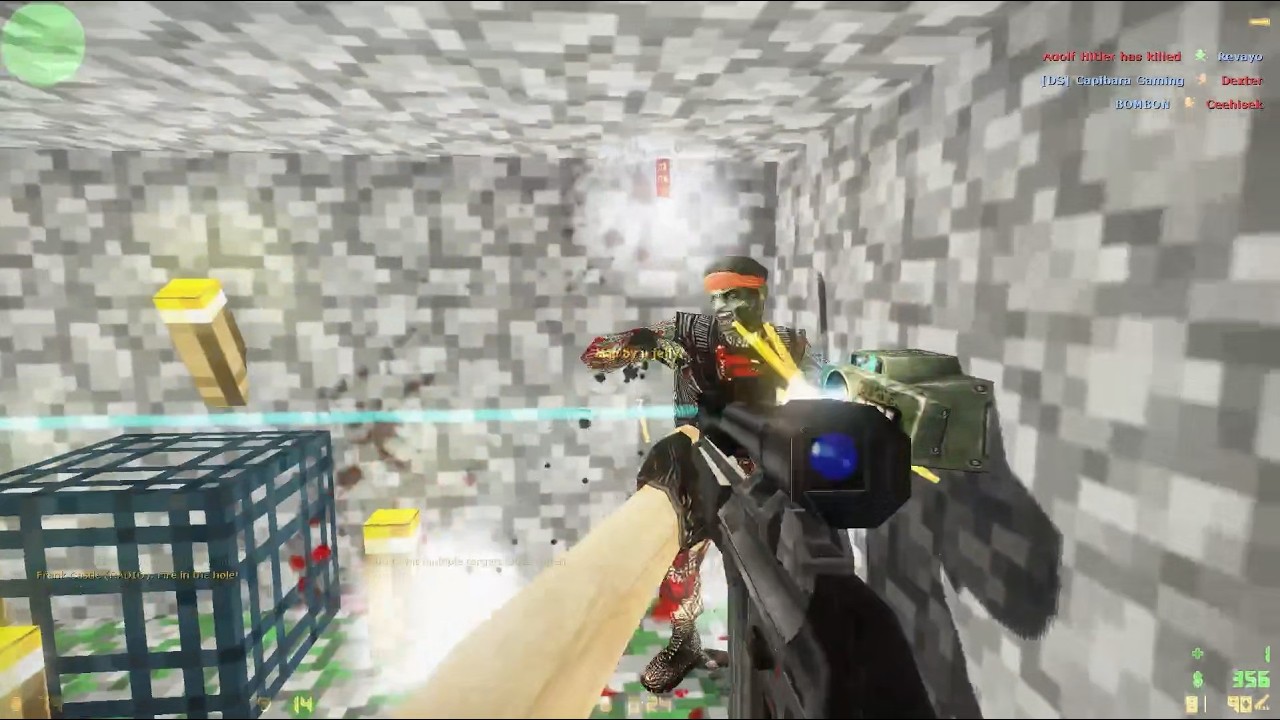 Counter Strike 1.6 | Biohazard Mode | Sentry Gun | Molotov | Realistic Zombies | Advanced Server