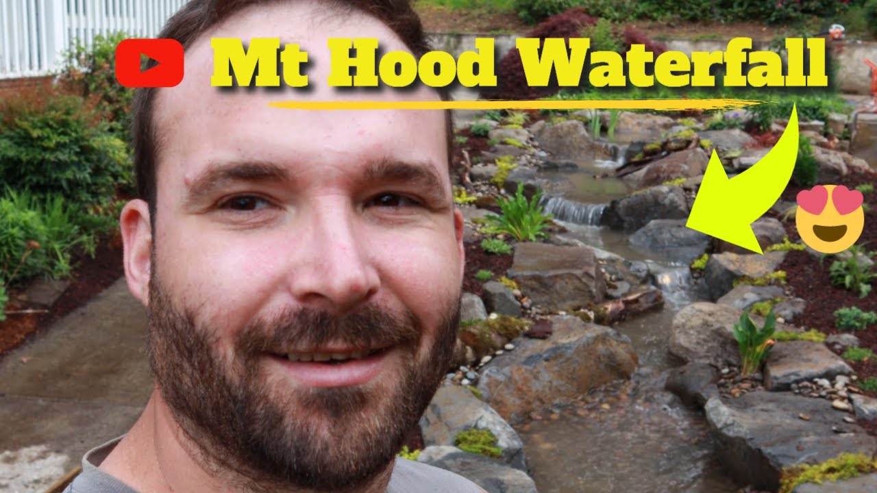 Sandy Oregon Pondless Waterfall | Portland Water Feature | Mt. Hood Waterfall Stream