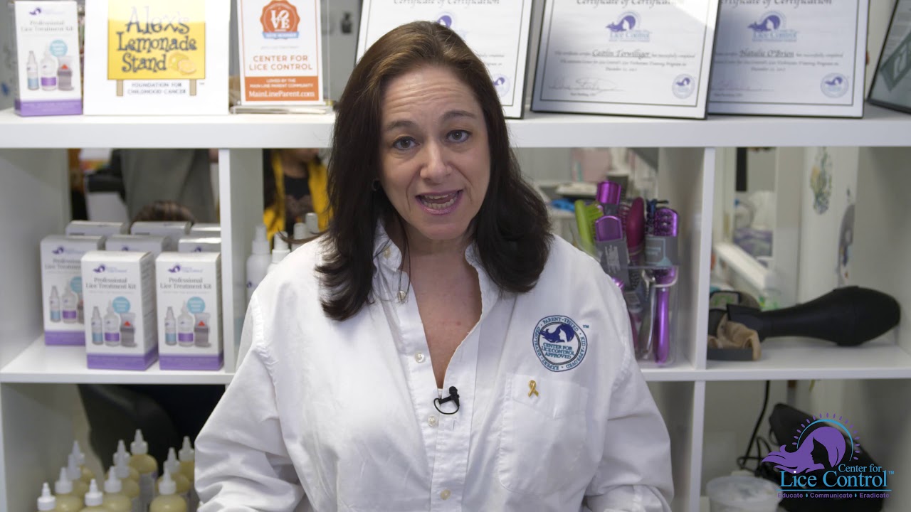How to Apply Lice Attack Solution to Short Hair