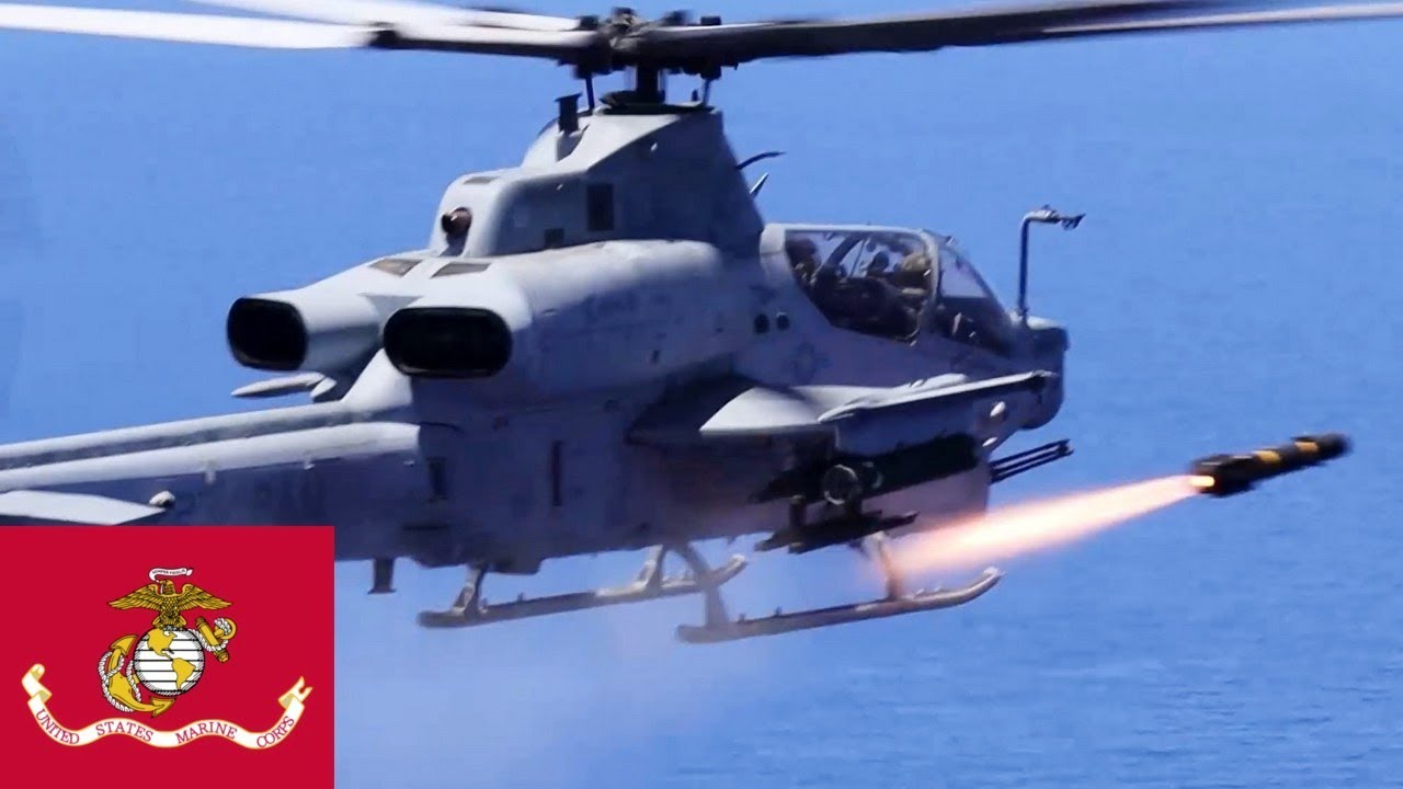 КМП США. Испытания новой ракеты AGM-179 JAGM в ходе военных учений.