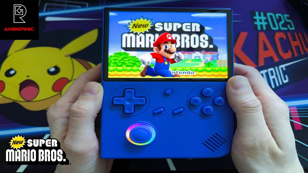 New Super Mario Bros | Anbernic RG40XXV Gameplay