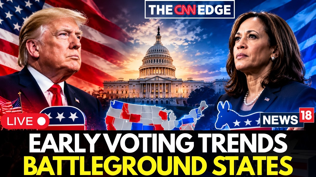 LIVE | US Midterms Countdown: Early Voting Trends Offer A First Look At Voter Turnout | Trump | N18G