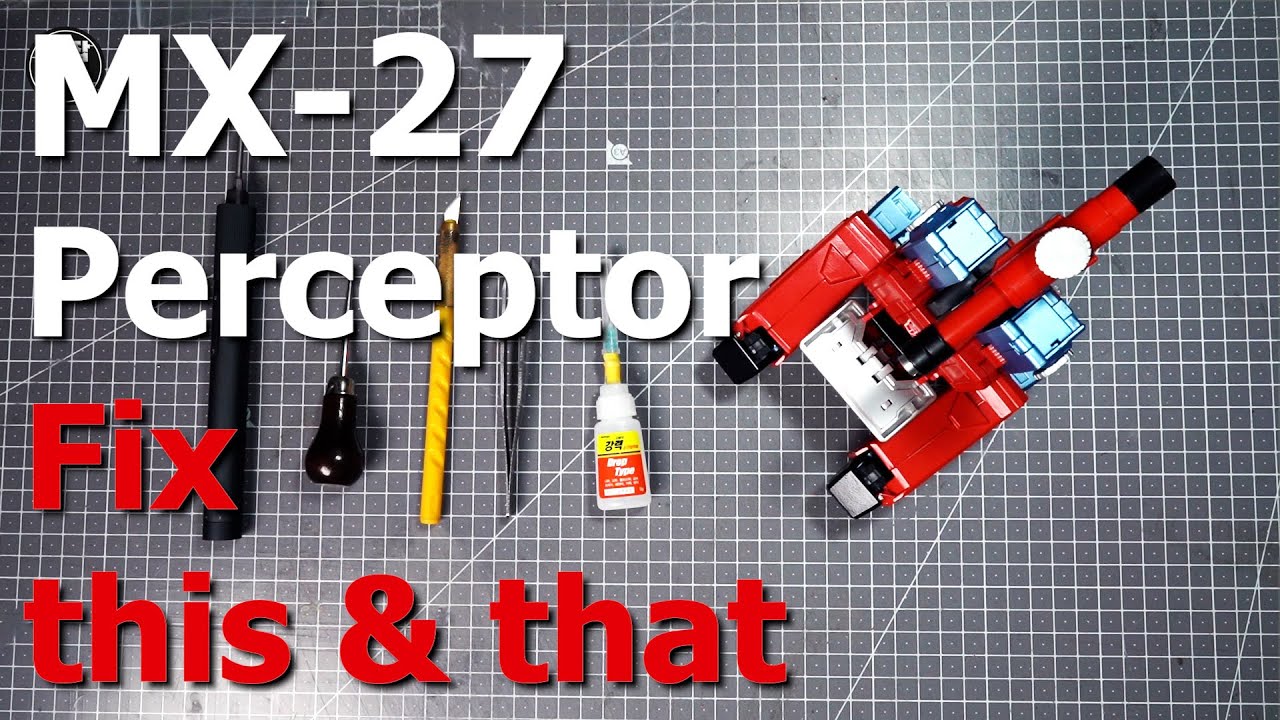 Fix this & that | MX-27 Perceptor - X-Transbots
