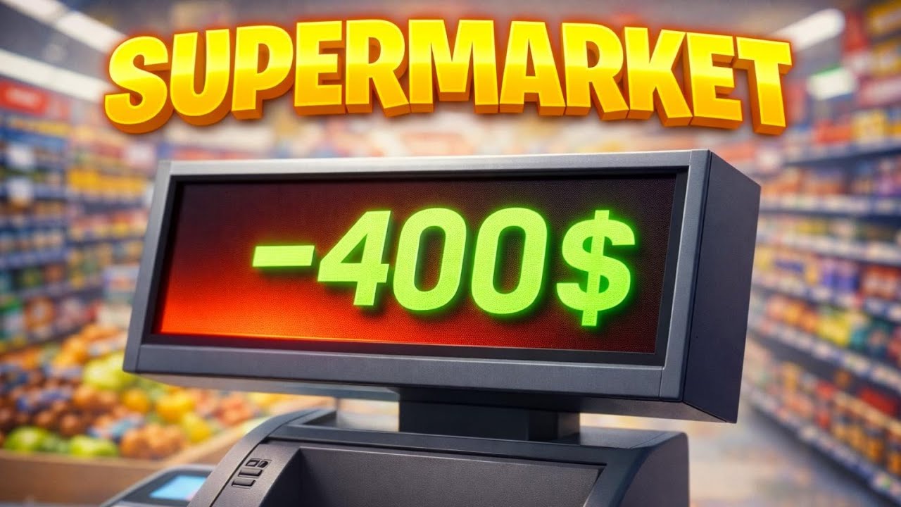 dal jsem ji 400 dolaru dýško!!! (Supermarket together)