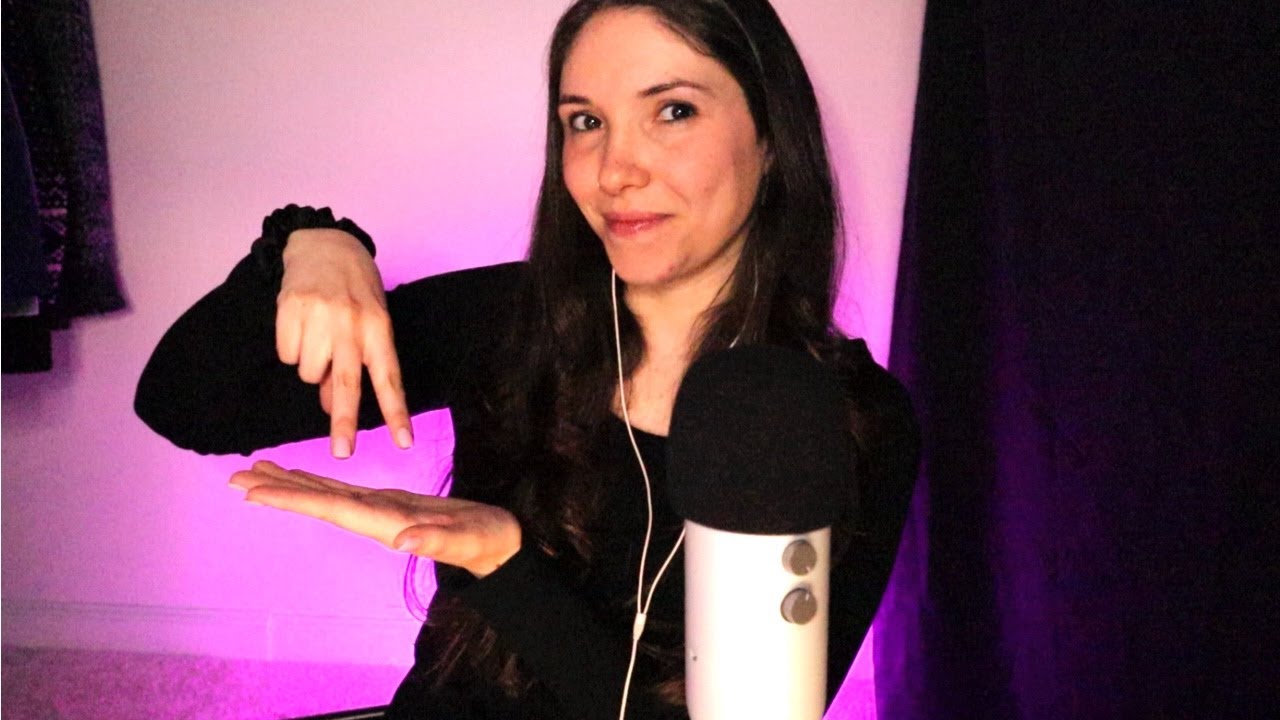 ASMR | enseñando inglés y señales! (con chicle)