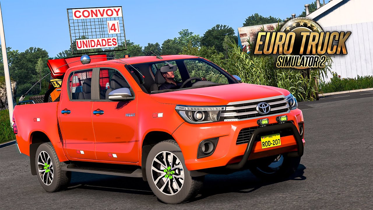 Toyota Hilux SRX 2016 - Euro Truck 2 Mods 1.53