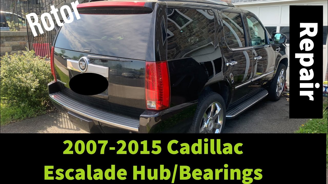 How to Easily Replace Brake Hub Bearings & Rotors on 2007-2015 Cadillac Escalade (2WD) – Save $$$! 😍