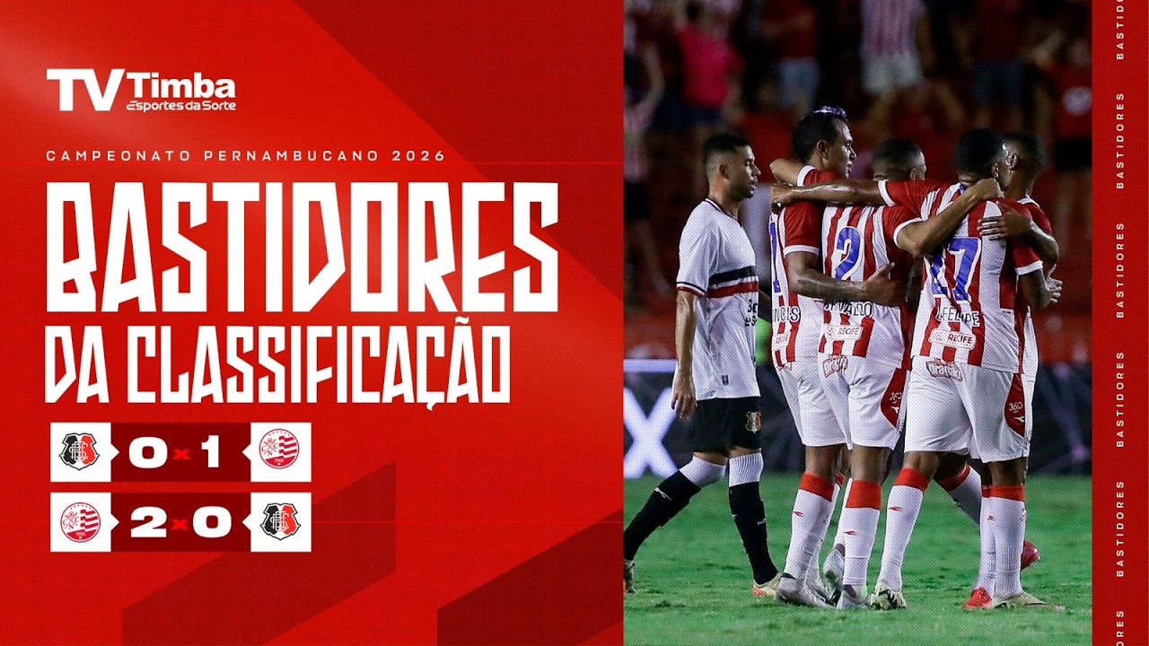 BASTIDORES DA CLASSIFICAÇÃO PARA FINAL DO PERNAMBUCANO 2026