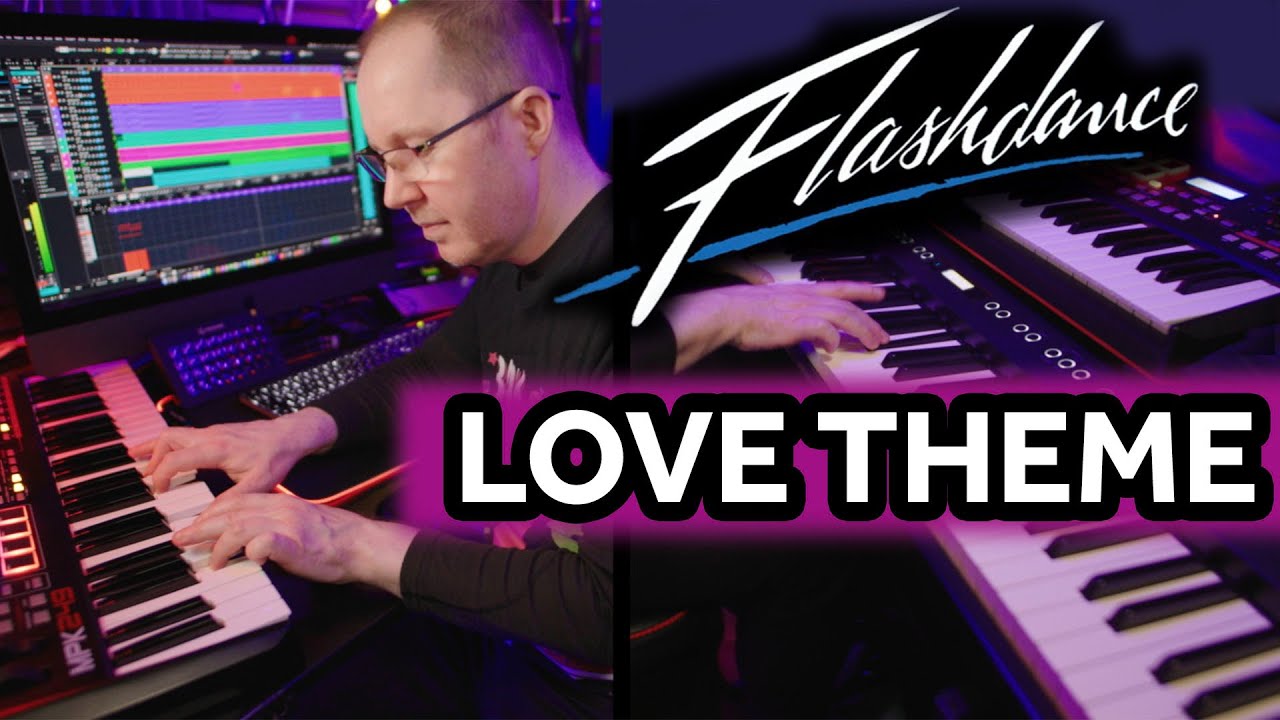 Love Theme from Flashdance (Helen Saint John) - Synth cover