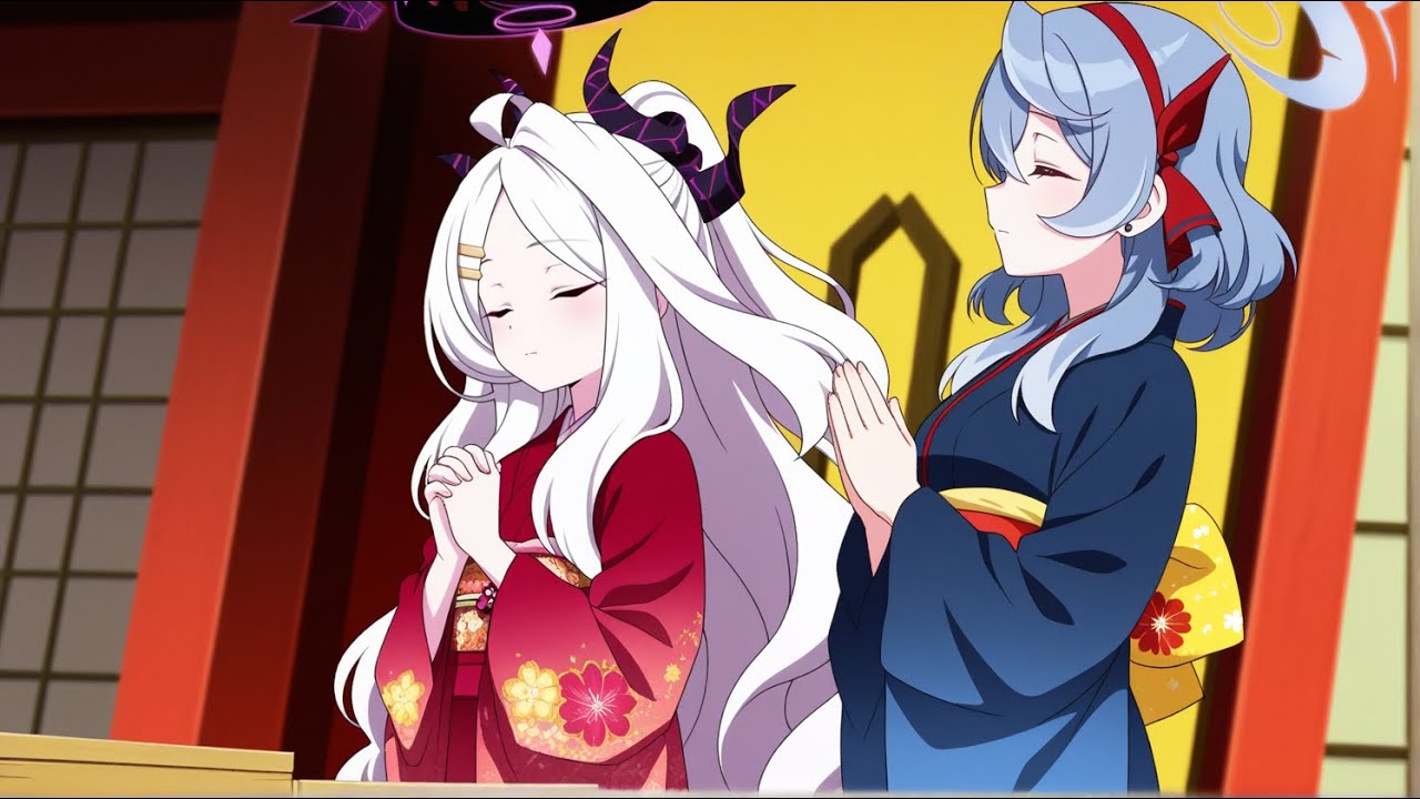 【ブルアカ AIオリジナル曲 風紀委員会】「初詣」ゲヘナ学園 #ブルーアーカイブ #bluearchiveglobal #aisongs #ai #anime