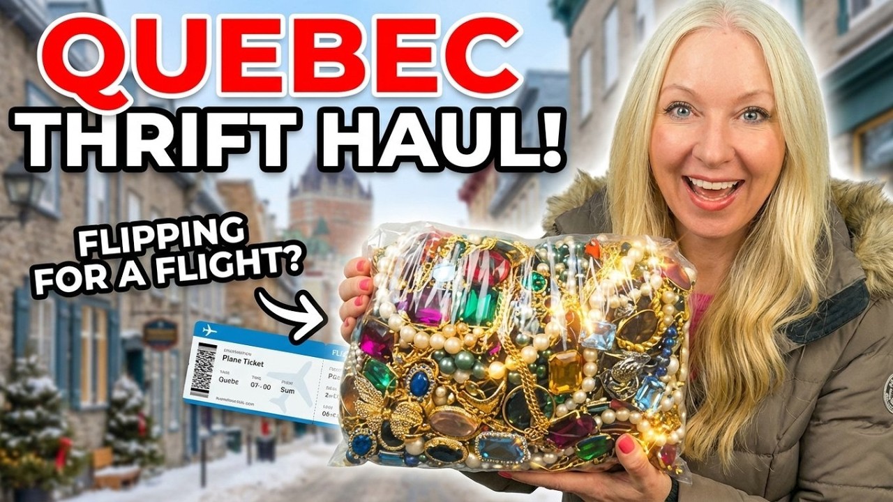 Antiques Jewelry Roadshow: Can Thrift Shopping For My Vacation?! ✈️