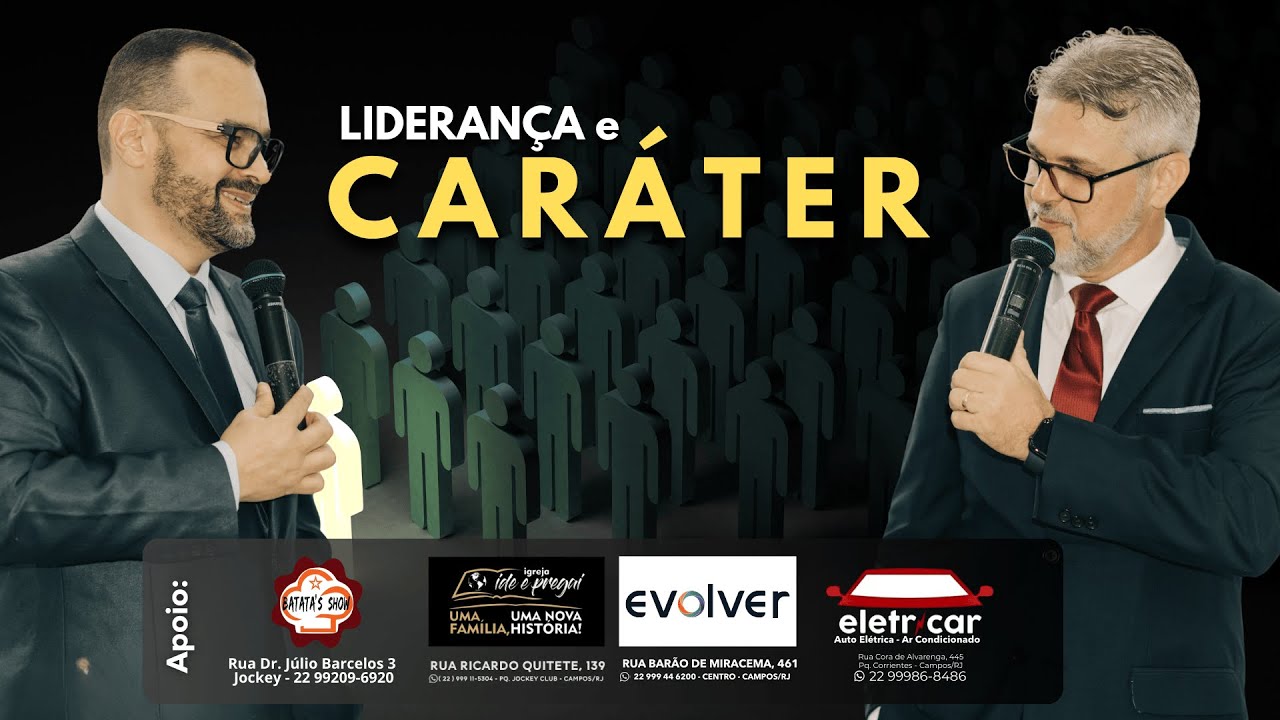 LIDERANÇA E CARÁTER | ‘Podcast’ - Falando de Vida e Muito Mais.