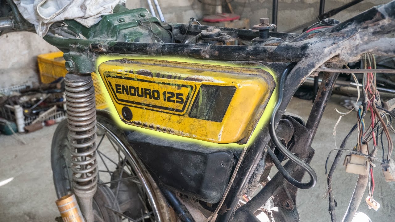 Restoration Of A Vintage Yamaha Dt125 -1980s 2stroke - Part 3