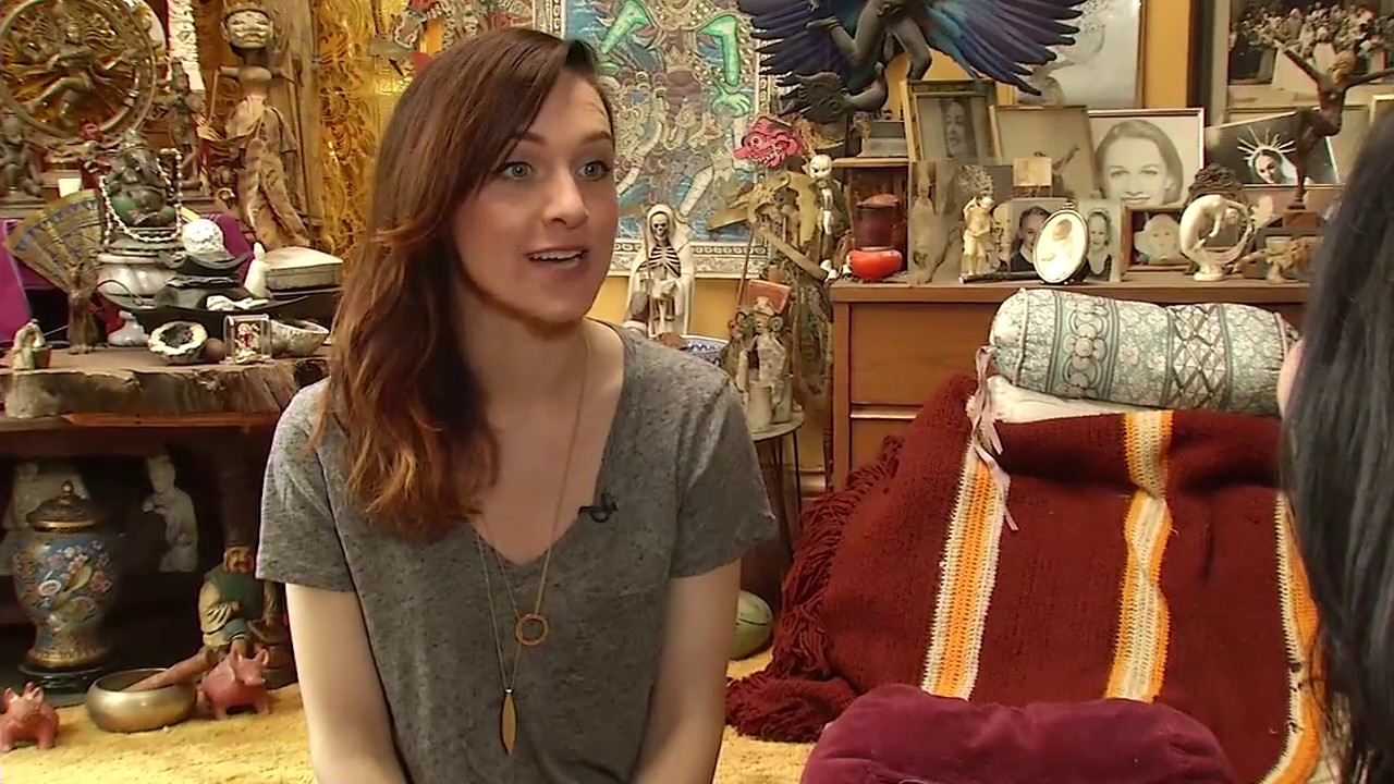 Lena Hall's childhood home & backstage at Hedwig and the Angry Inch: ABC7 Interview