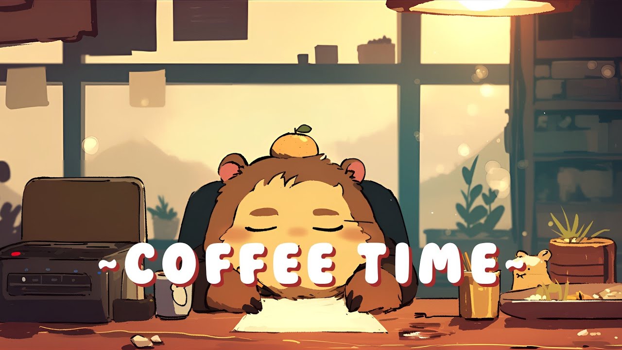 Capybara Music Lab - Relaxing Tunes Collection ~ Calm Energy ~ 🦫 🎵 🌙 | Study Aid
