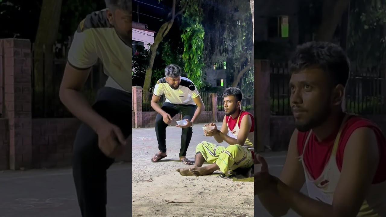 The devil boy scared the blind beggar😞😭 #funnyvideo #sad #beggar #comedy #viralvideo #trend
