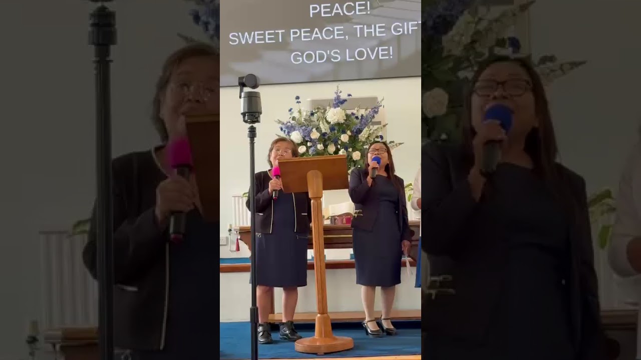  Sweet Peace, The Gift Of God's Love..By the Videlene Trio