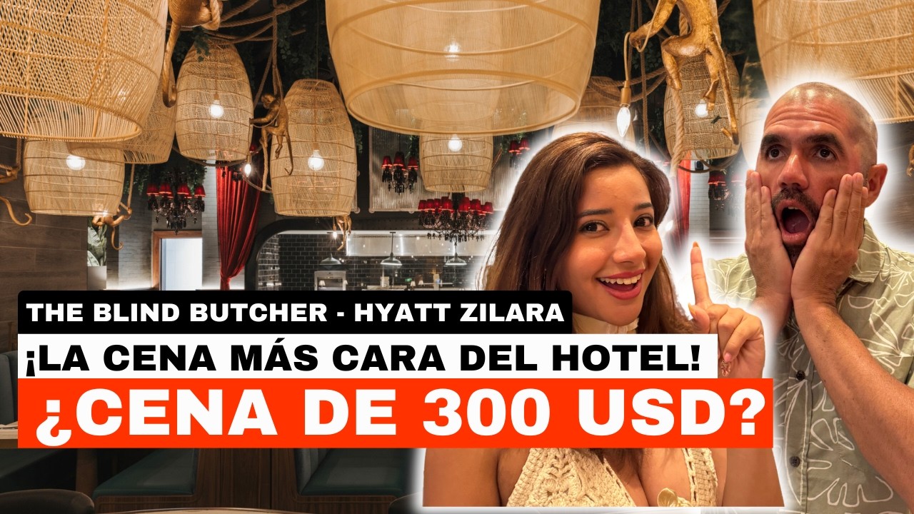 ¿Vale la pena pagar US$300 por cenar en The Blind Butcher del Hyatt Zilara Punta Cana?