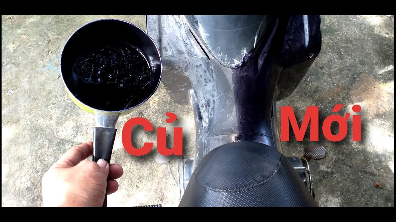 Phục Chế Nhựa Xe Máy Bằng Dung Dịch Đơn Giản|RecoveringMotorcycle PlasticWith Simple Solution