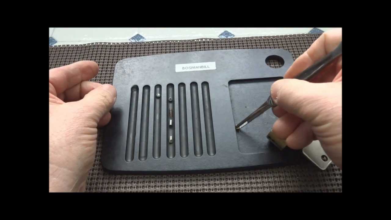 (164) Medeco Biaxial Picked Open & Gutted
