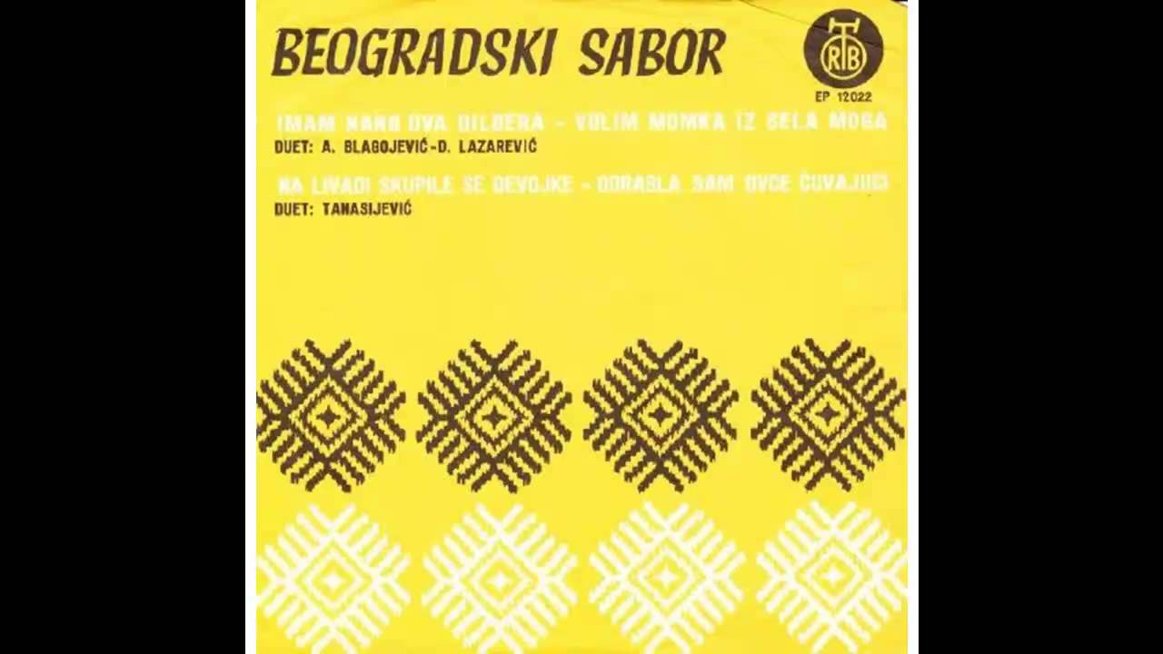 Duet Petar i Dragan Tanasijevic - Na livadi skupile se devojke - (Audio 1966) HD