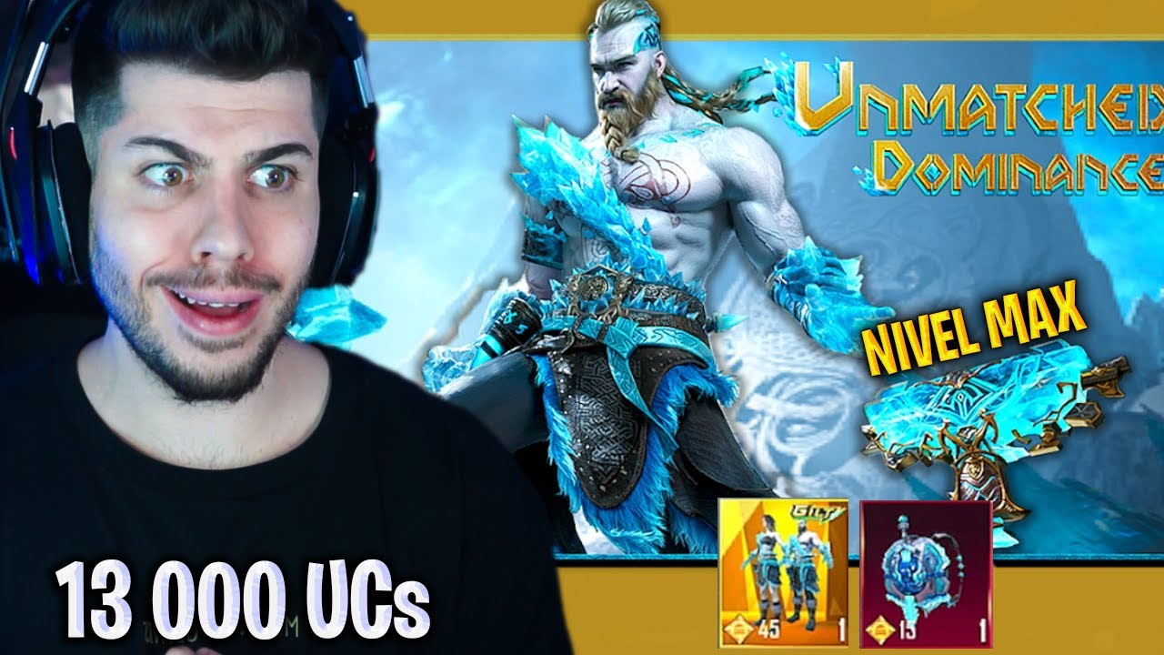 SACAMOS el NUEVO TRAJE MITICO y la UZI GLACIAR la MAXEAMOS  en PUBG MOBILE!