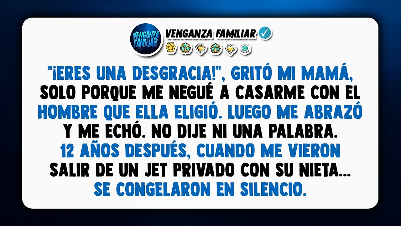 Mi Madre Me Echó Por Decir No. 12 Años Después, Cuando Salí De Mi Propio Jet, Ellos...