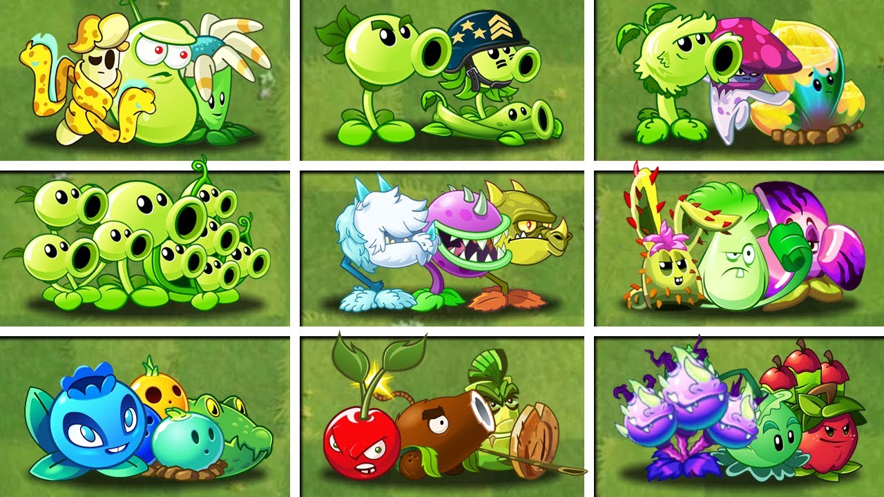 Best 20 Teams 3 Plants - Who Will Win? - PvZ 2 Plant vs Plant