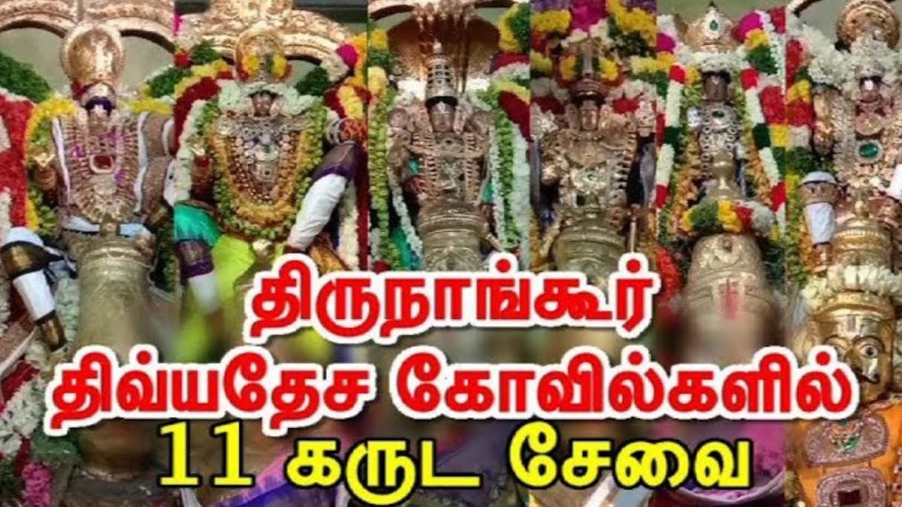 🔴Live : திருநாங்கூர் ஸ்ரீ திருமங்கையாழ்வார் ஆலய மங்களாசாசனம் கருடசேவை உற்சவம் | Karuda Sevai