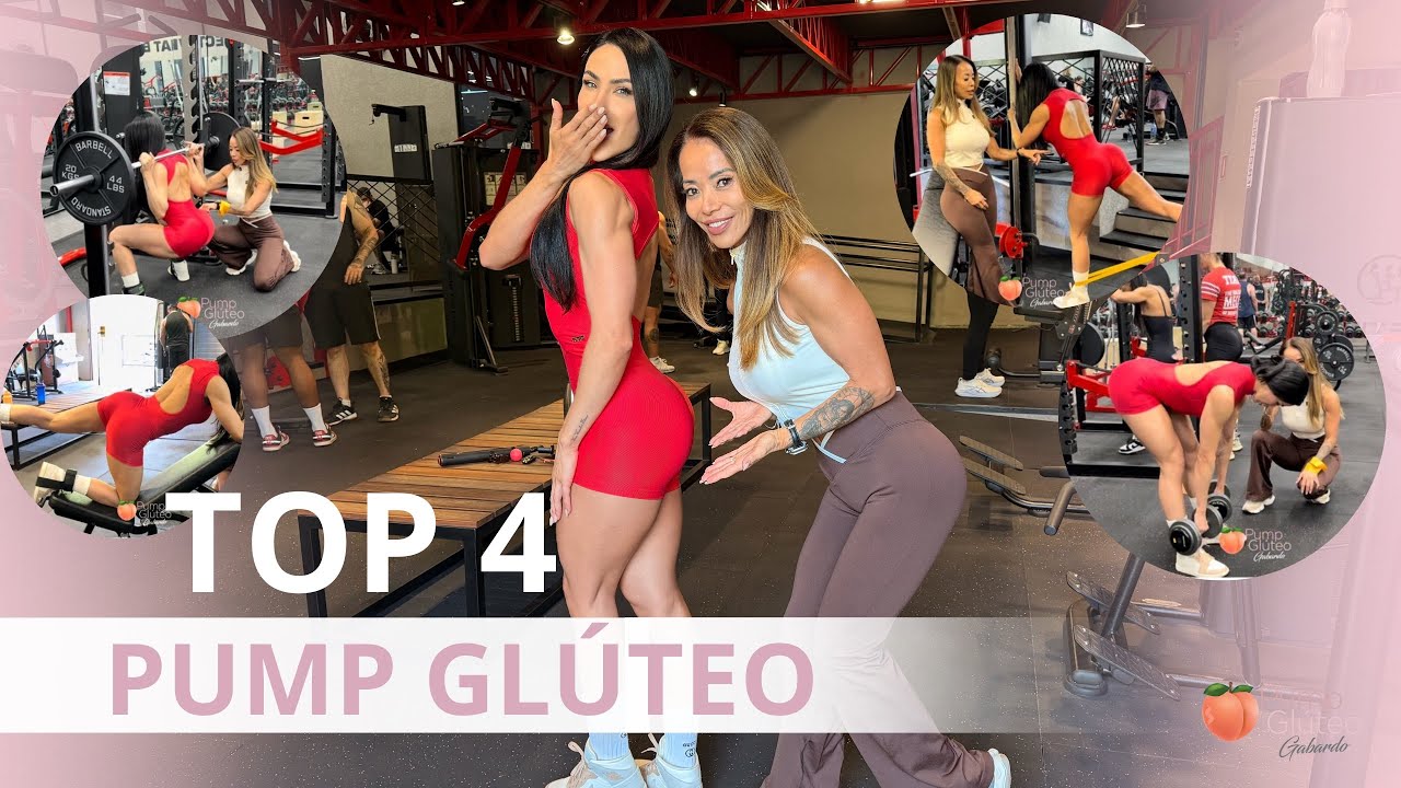TOP 4 Exercícios PUMP GLÚTEO