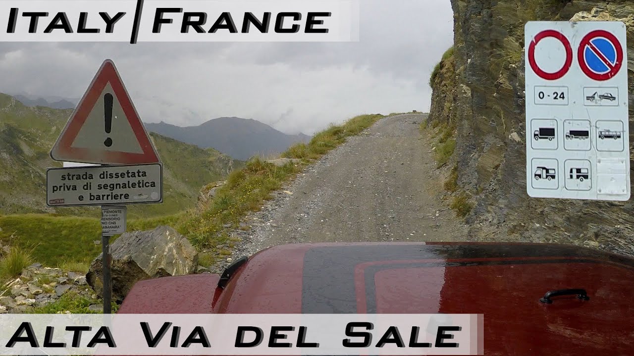 Itálie Francie - Cesta závratí - Alta Via del Sale