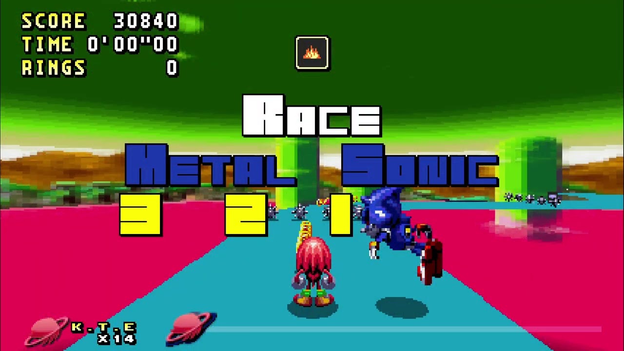 Sonic Time Twisted: 100% Knuckles Playthrough