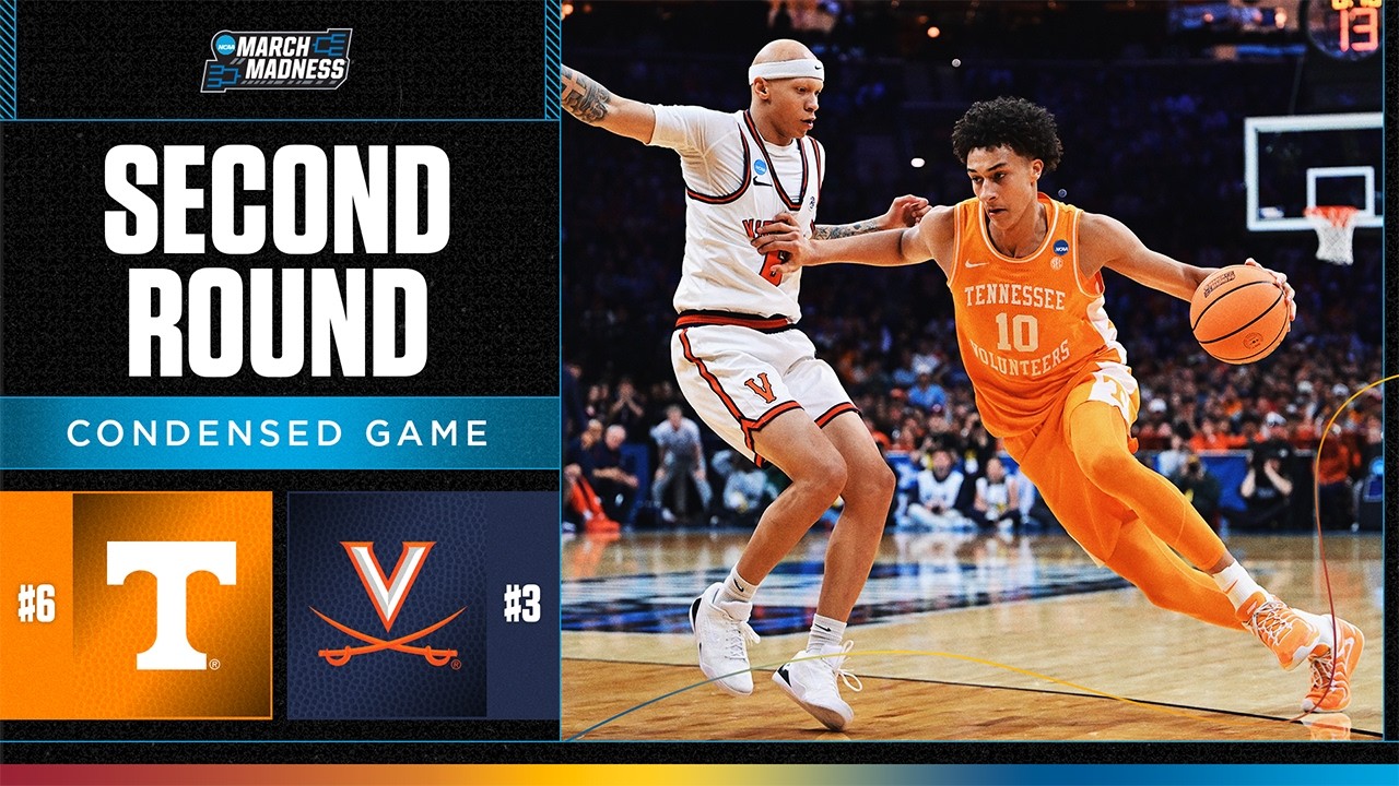 Tennessee vs. Virginia - Second round NCAA tournament extended highlights