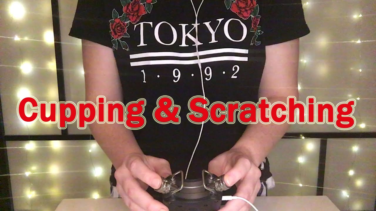 [ASMR] Ear Cupping & Scratching (Tascam / No Talking)❤️ ACMP ушная чаша ❤️ 耳カッピング