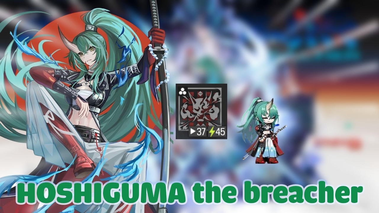 [Arknights] Hoshiguma the breacher. EXE