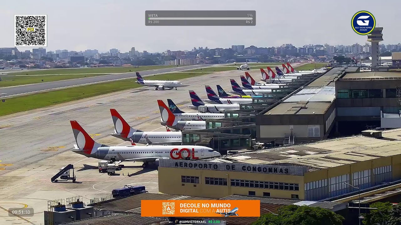 SBSP LIVE #2 - Aeroporto de São Paulo AO VIVO - CGH Airport - 26/01 Noite