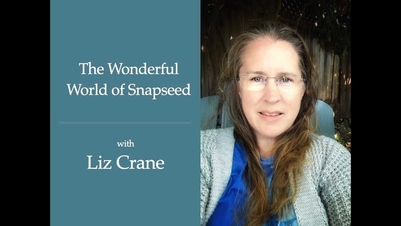 Session 115 - The Wonderful World of Snapseed with Liz Crane