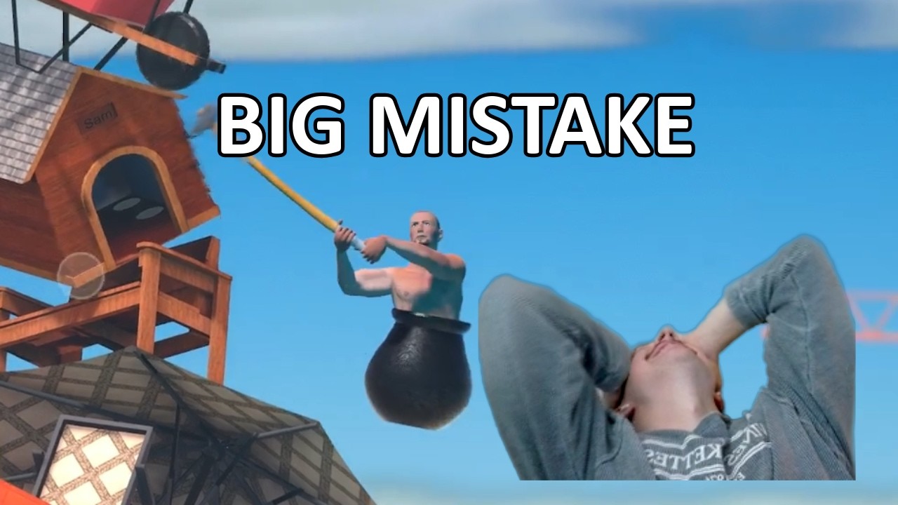 Getting Over It but I'm new to PC