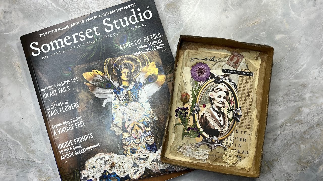 Я увидел это в журнале Somerset Studio Magazine № 19 + БЕСПЛАТНЫЙ ПОДАРОК