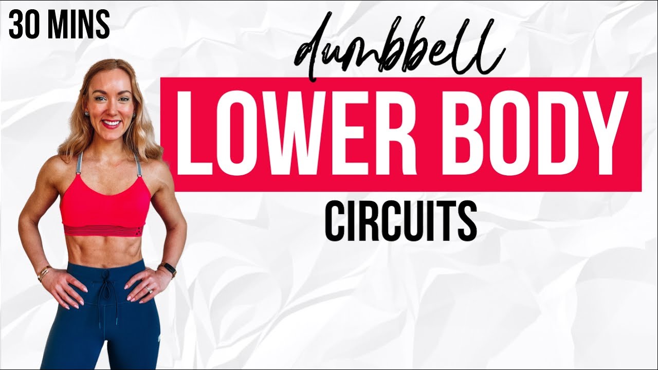 30 Min LOWER BODY PAIRS Workout at Home | Quads & Thighs | Dumbbells Only