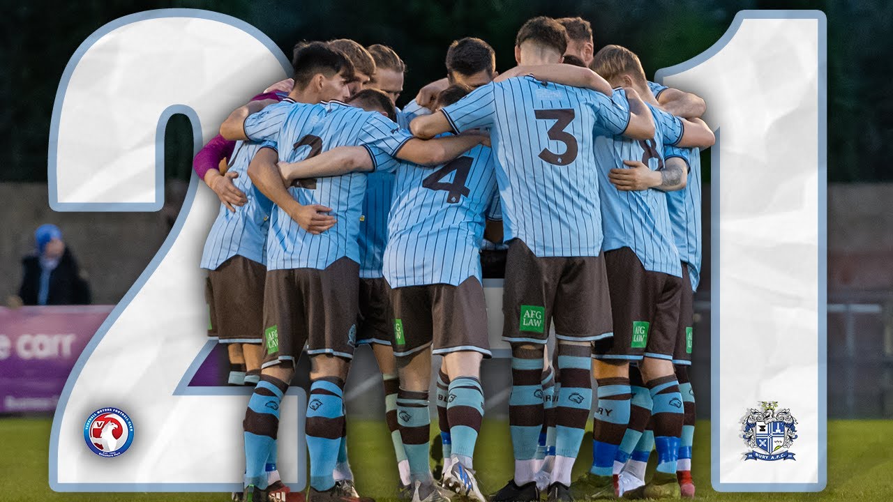 VS VAUXHALL MOTORS (A) 28 March | Match Highlights | Bury AFC