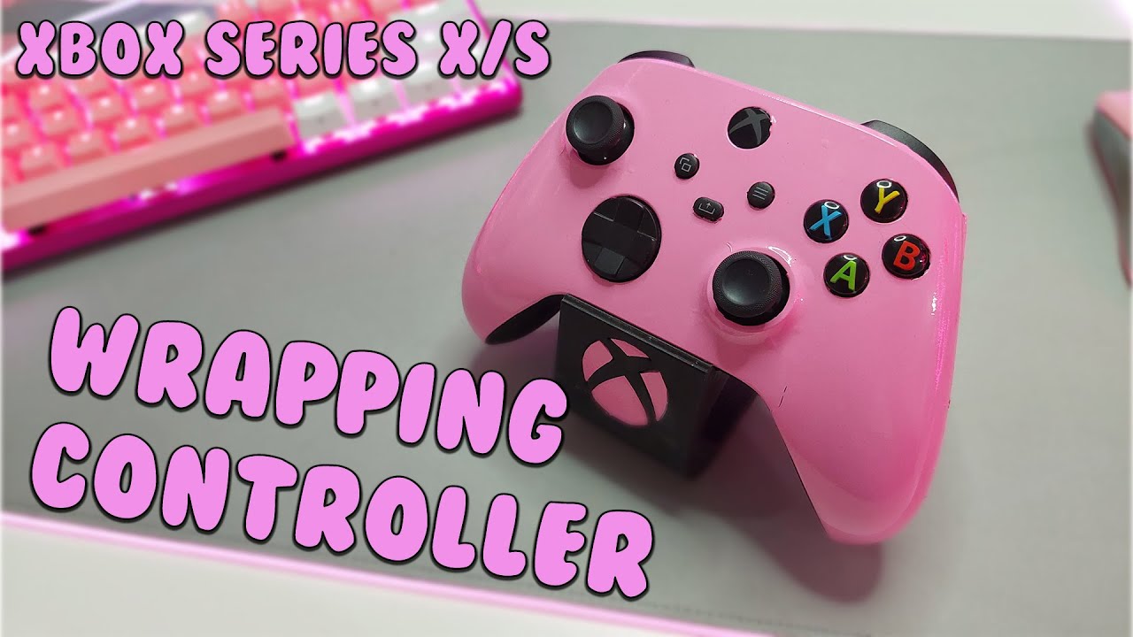 PERSONALICÉ MI JOYSTICK CON VINILO MOLDEABLE! Wrapping Xbox One Controller
