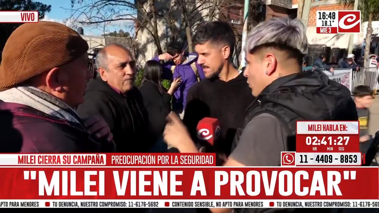 Feroz cruce entre peronistas y libertarios en Moreno